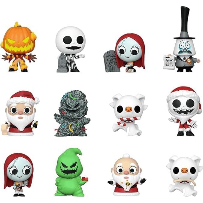 Figura Coleccionable Pesadilla Antes de Navidad Funko 6 Piezas
