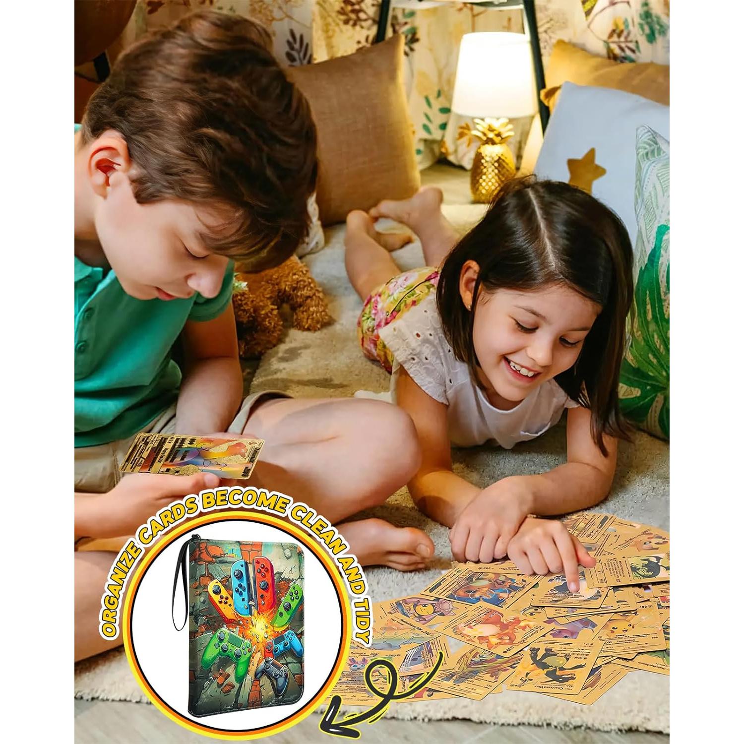 Carpeta de Tarjetas Lotadilo 440 Bolsillos para Juegos