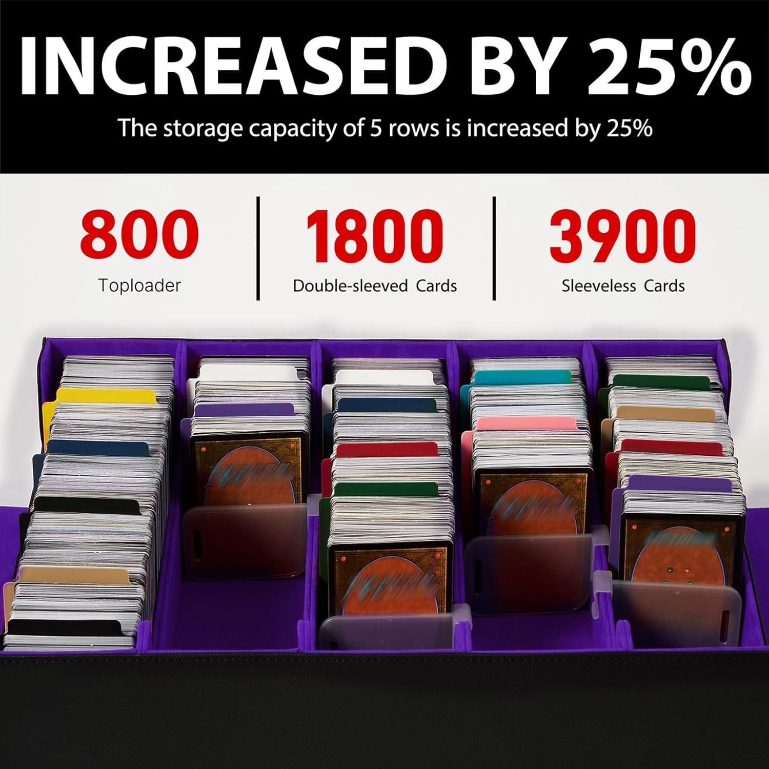 Caja de Almacenamiento de Tarjetas Scimi 3900+ con Divisores