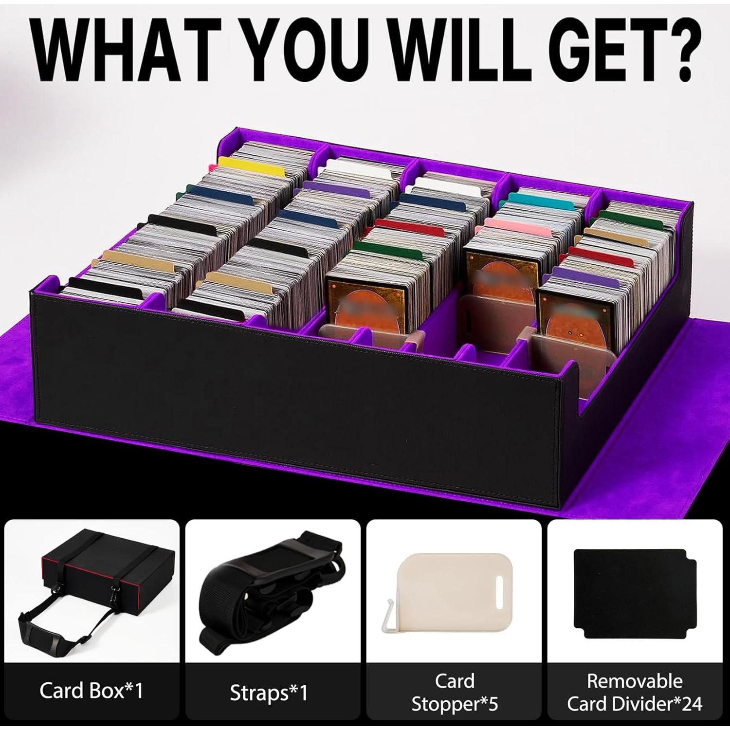 Caja de Almacenamiento de Tarjetas Scimi 3900+ con Divisores