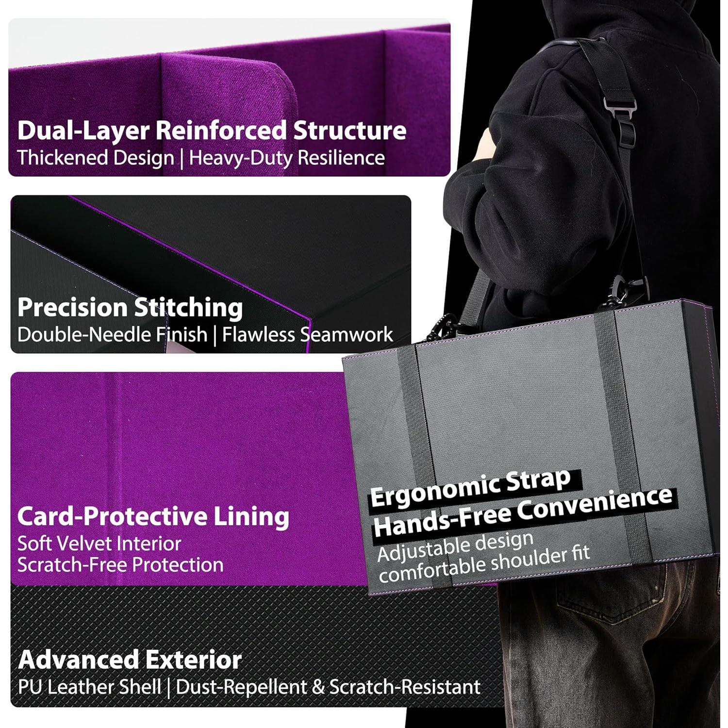 Caja de Almacenamiento de Tarjetas Scimi 3900+ con Divisores