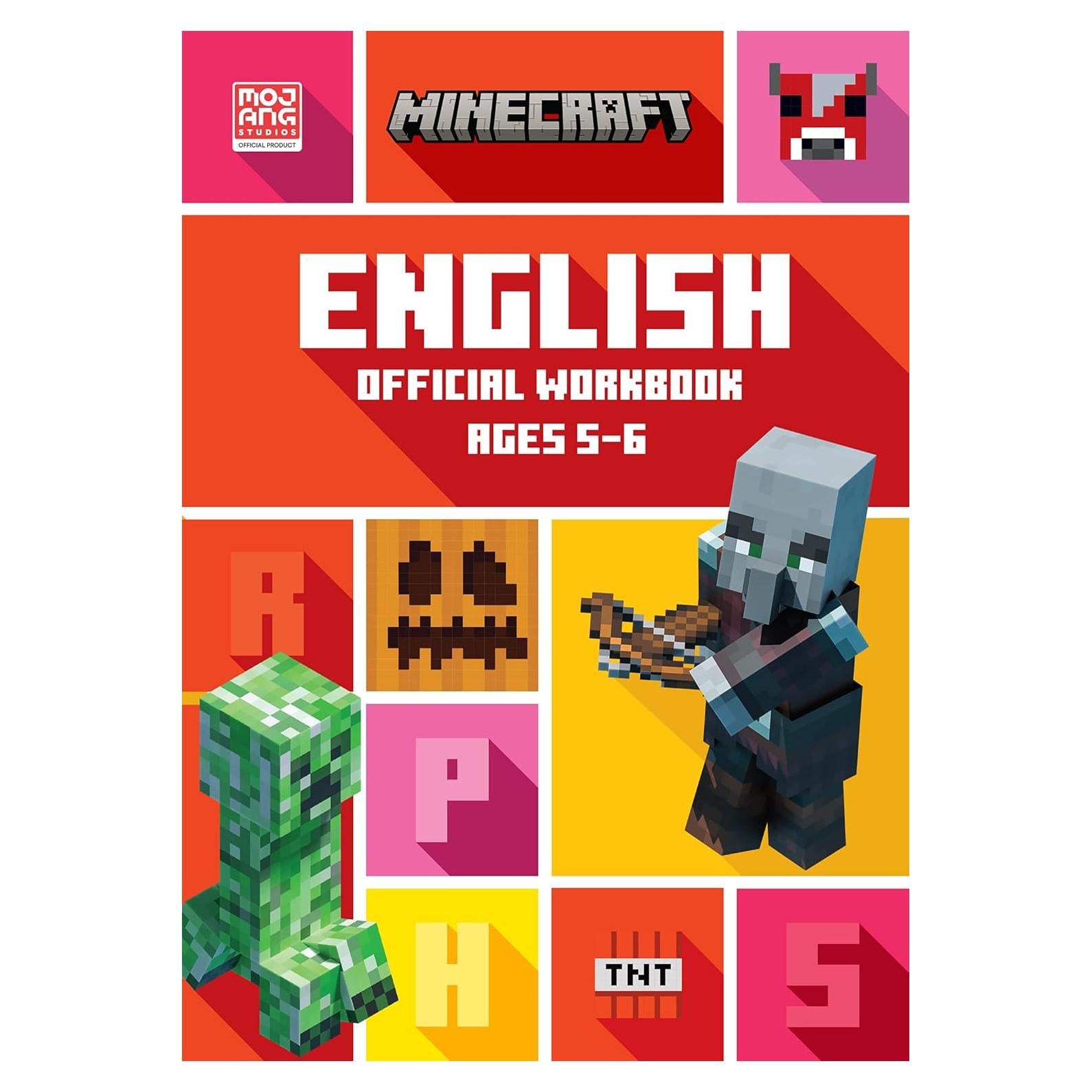 Minecraft English Ages 5-6: Official Workbook (Minecraft Education)