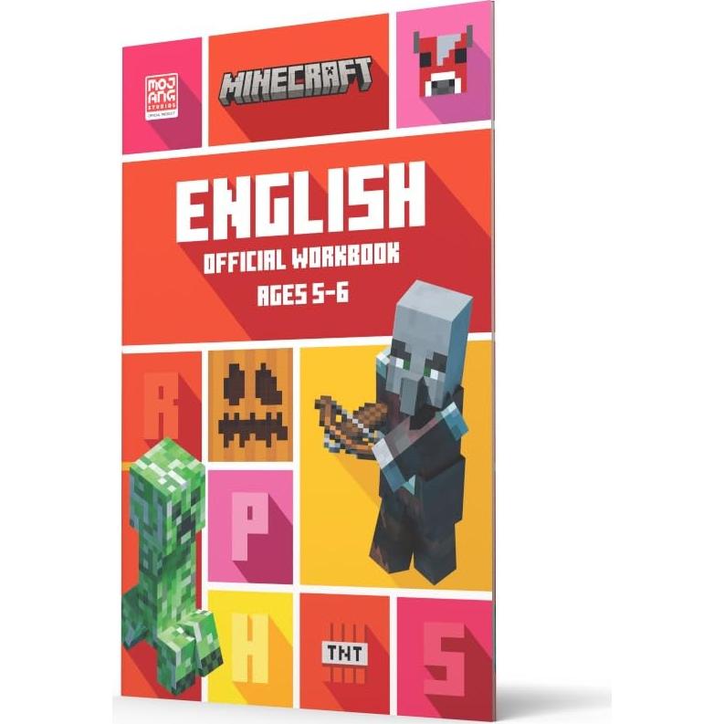 Minecraft English Ages 5-6: Official Workbook (Minecraft Education)
