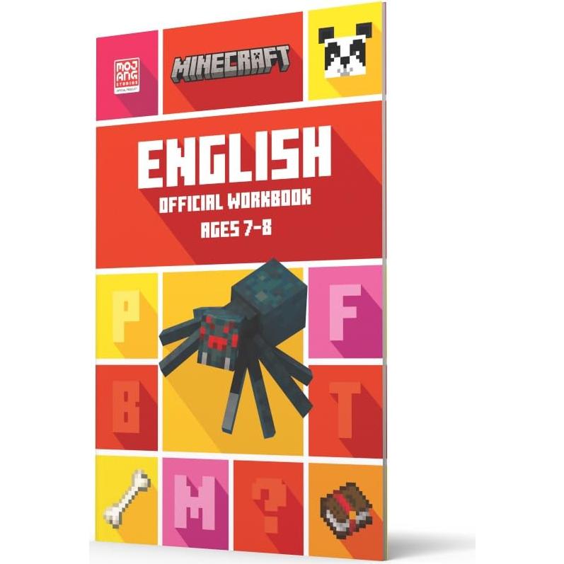 Minecraft English Ages 7-8: Official Workbook (Minecraft Education)