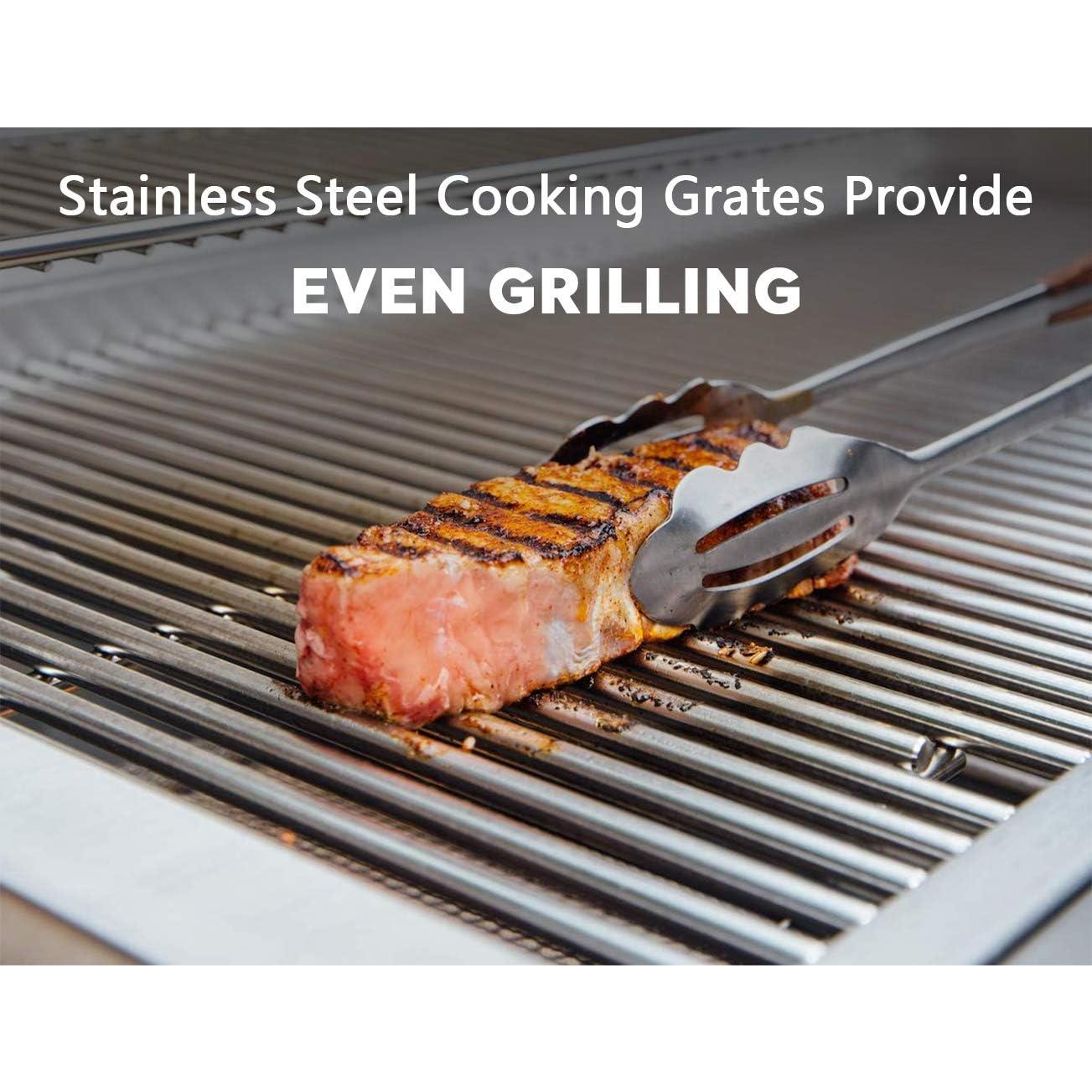 Rejilla de Parrilla Uniflasy para Nexgrill 720-0882A 5 Quemadores