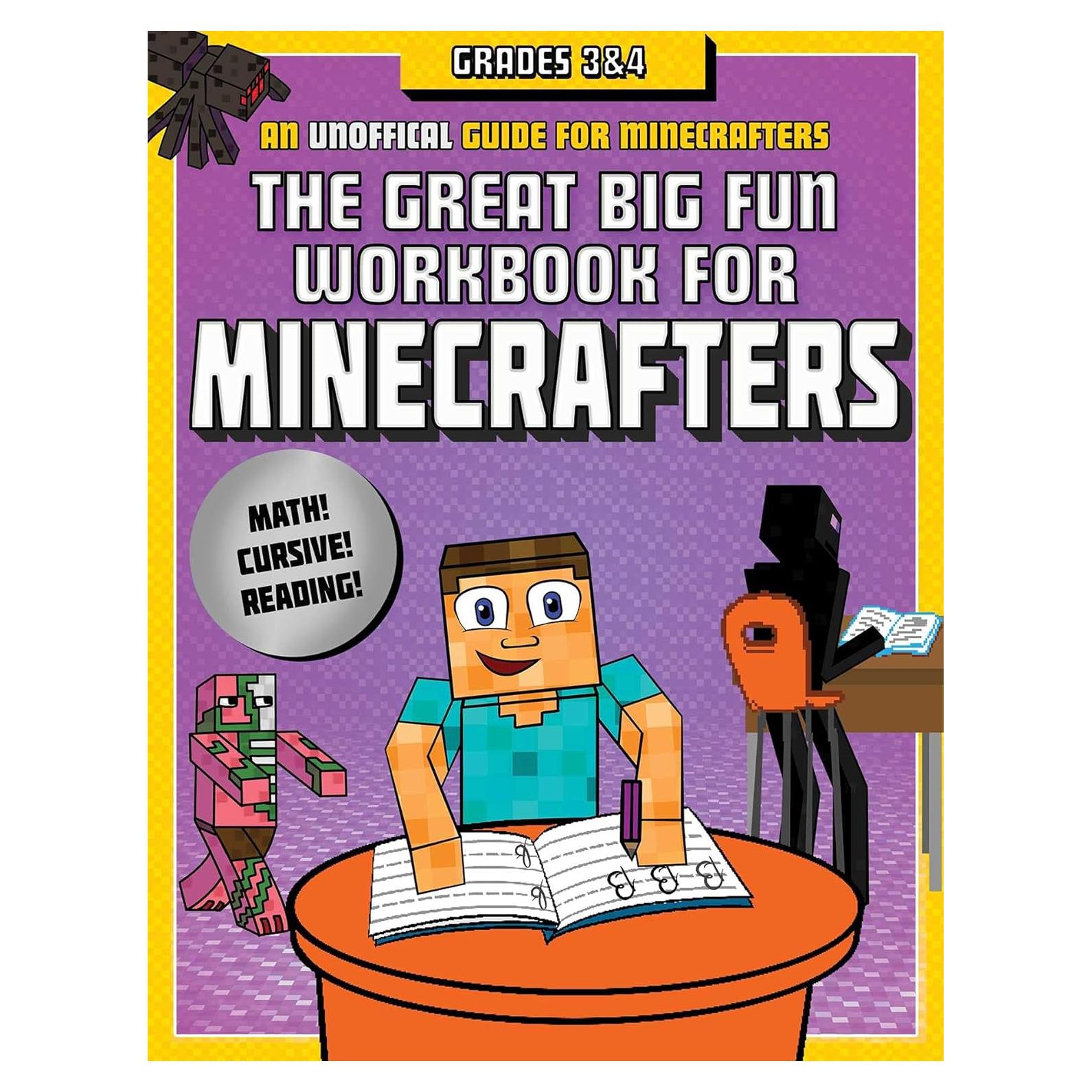 The Great Big Fun Workbook for Minecrafters: Grades 3 & 4: An Unofficial Workbook