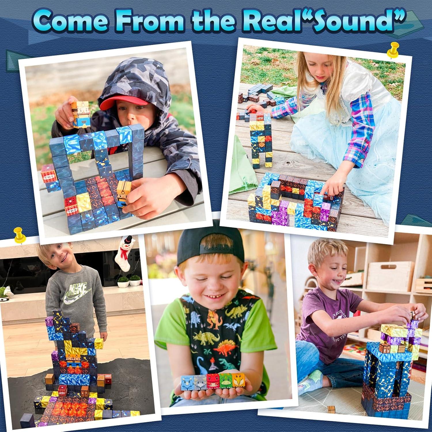 Bloques Magnéticos Toylogy 100 Piezas Mundo Jurásico Espada