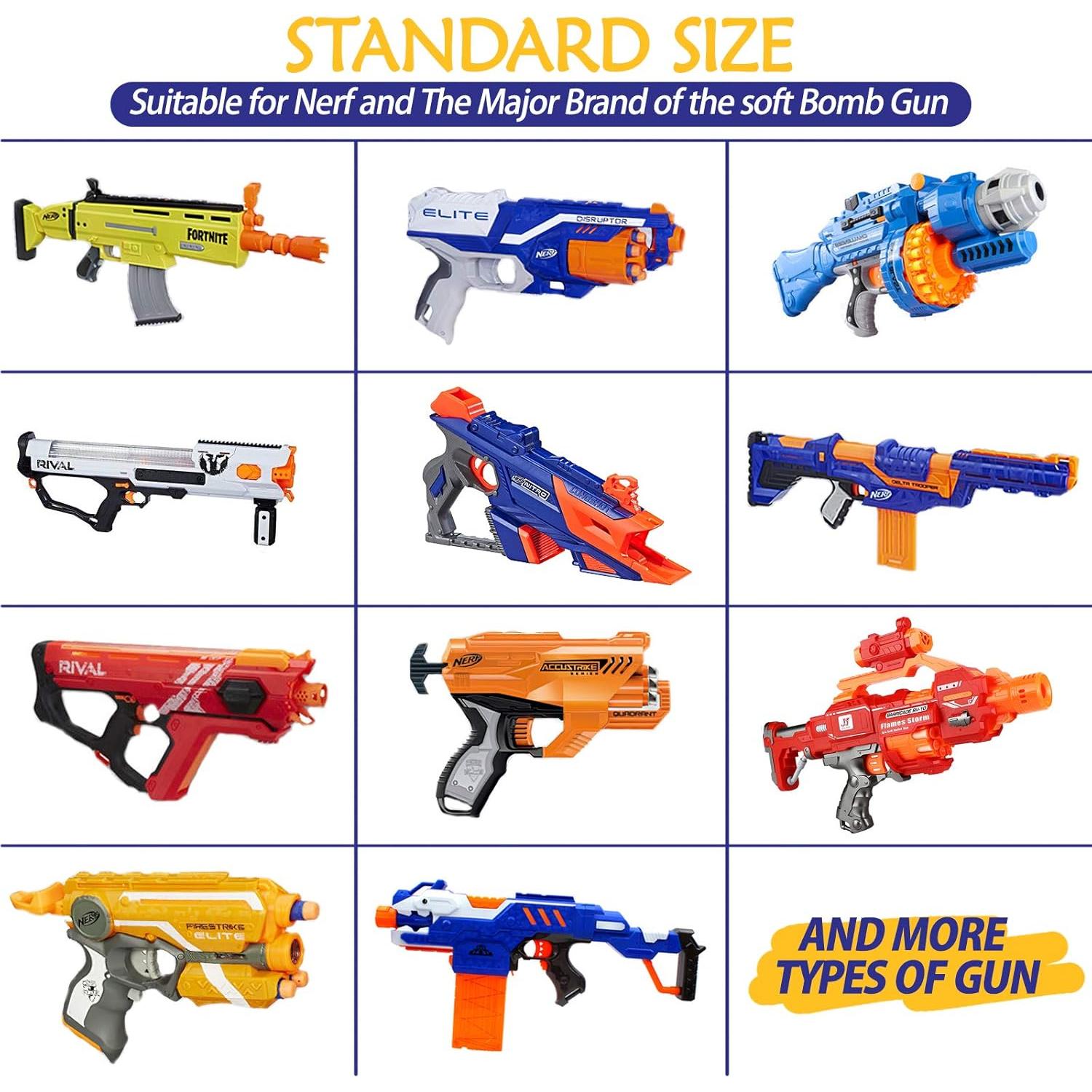 Paquete de 200 Dardos de Espuma YagoDago para Nerf N-Strike