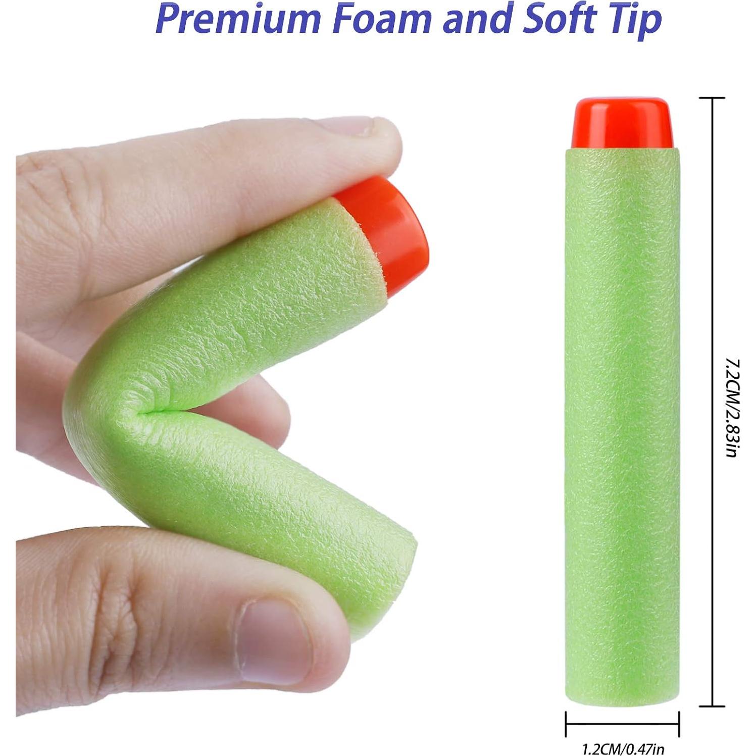 Paquete de 200 Dardos de Espuma YagoDago para Nerf N-Strike