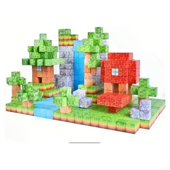 Bloques Magnéticos 103PCS Shenzen - Juguetes STEM 6.35cm