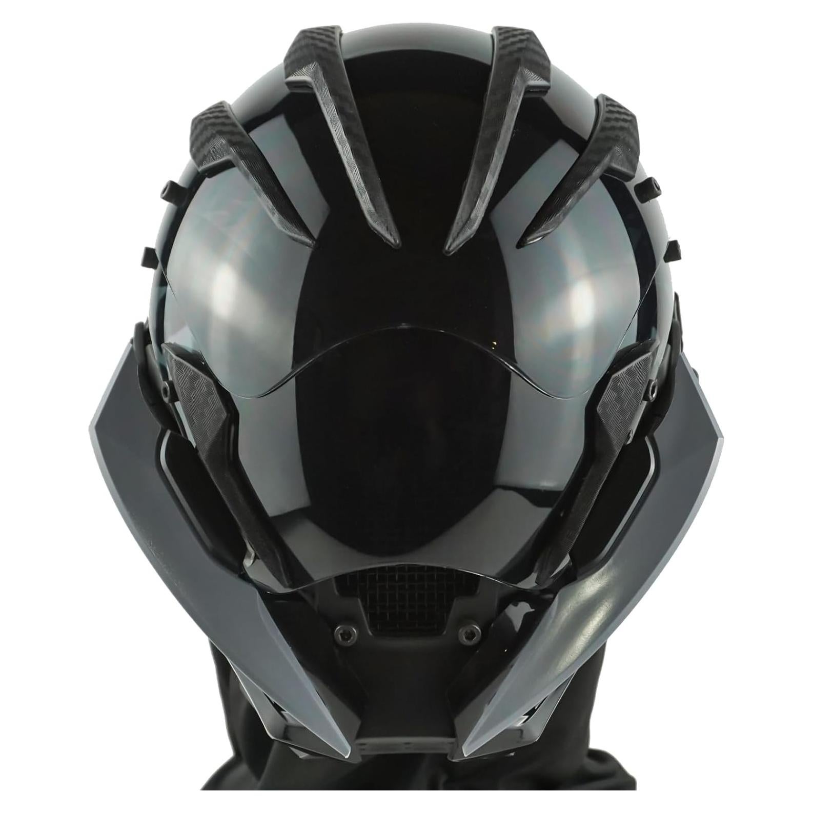 Casco de Máscara Punk Gótica Ajustable para Adultos - FDS847FRS5