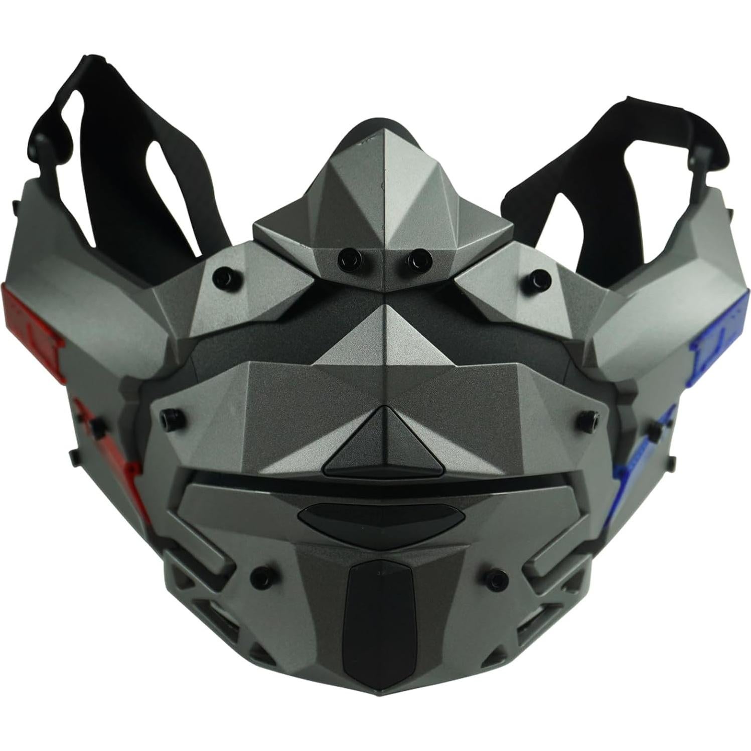 Máscara Punk Futurista LED para Adultos - Estilo Ciberespacio