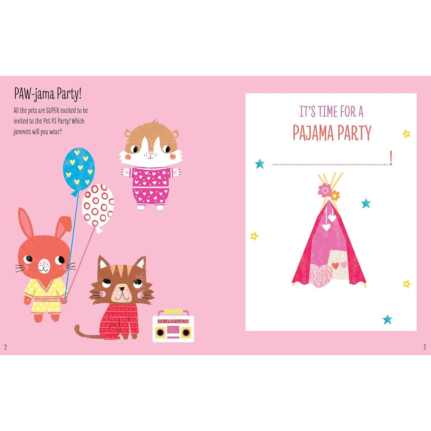 My Sticker Dress-Up: Pet Pajama Party!: Awesome Activity Book with 400+ Stickers for Unlimited Possibilities!