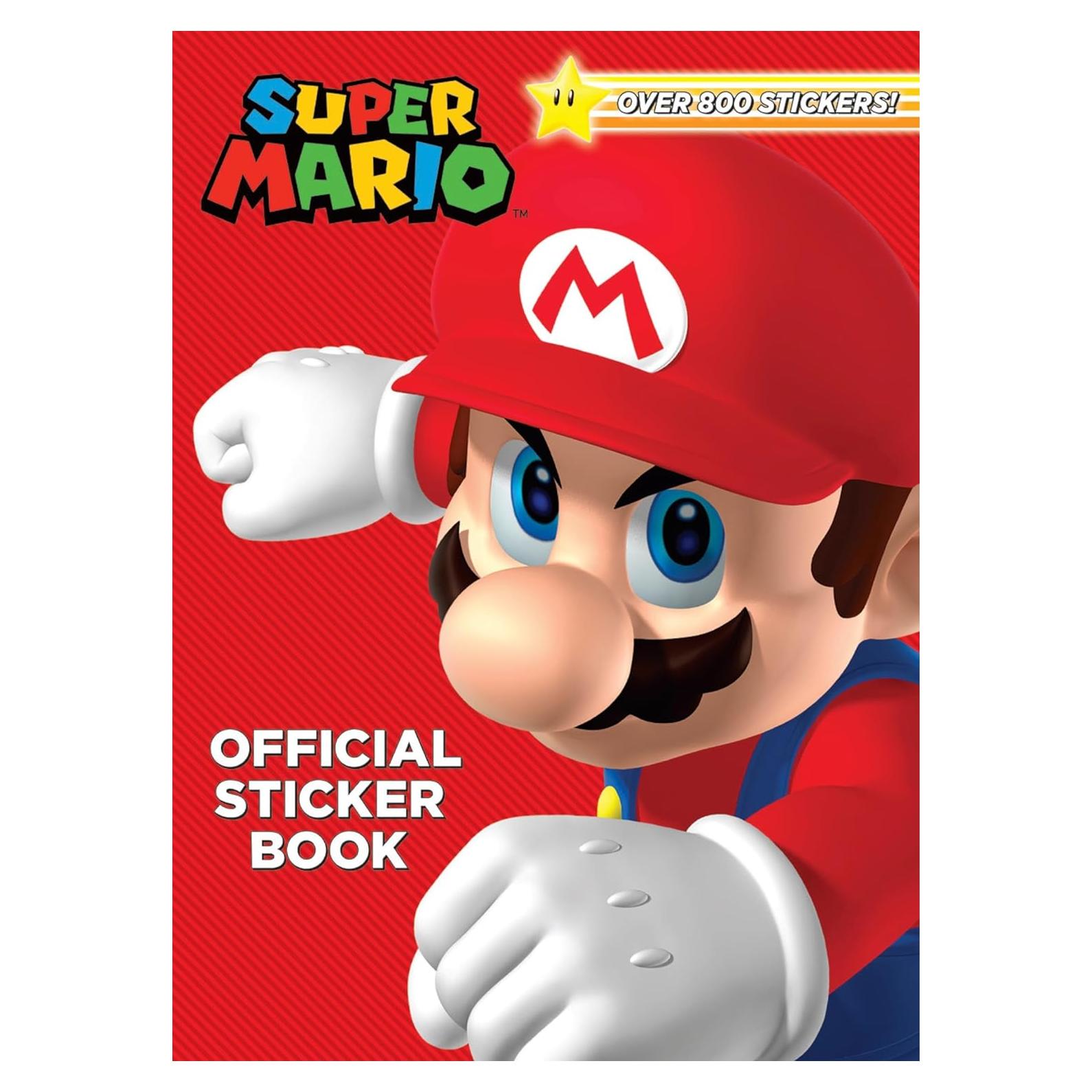 Super Mario Official Sticker Book (Nintendo®): Over 800 Stickers!