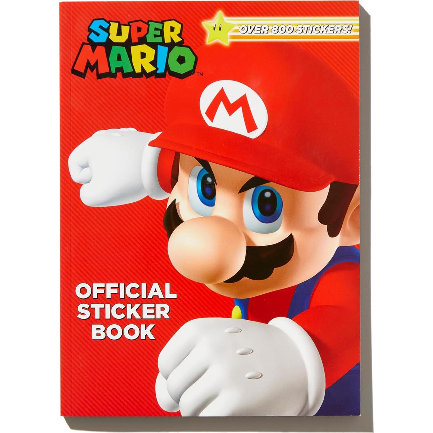 Super Mario Official Sticker Book (Nintendo®): Over 800 Stickers!