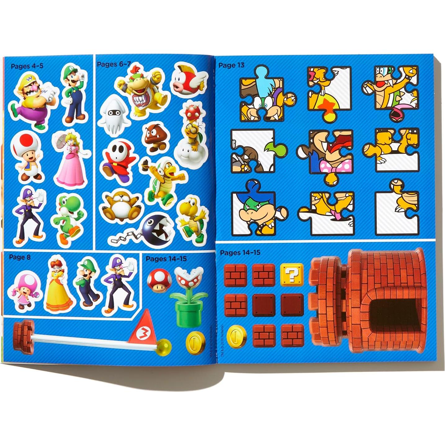 Super Mario Official Sticker Book (Nintendo®): Over 800 Stickers!