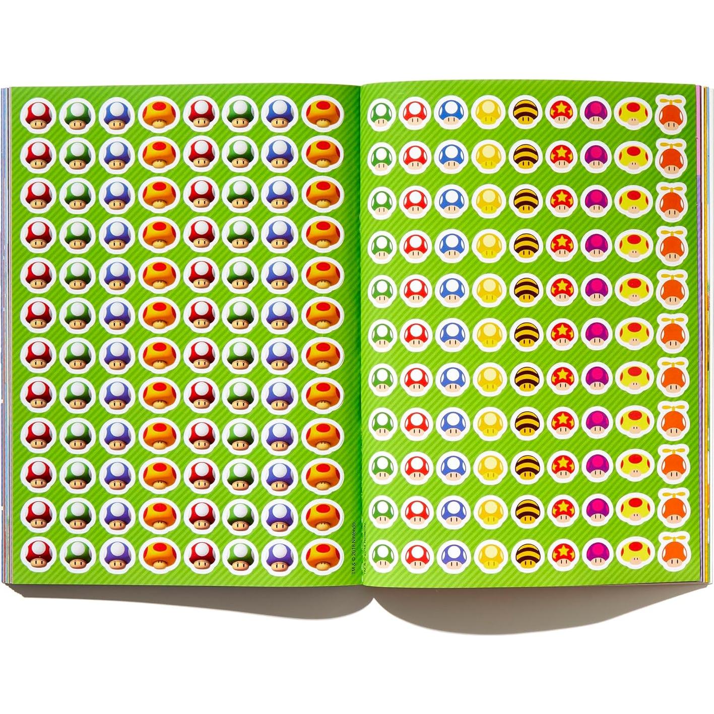 Super Mario Official Sticker Book (Nintendo®): Over 800 Stickers!