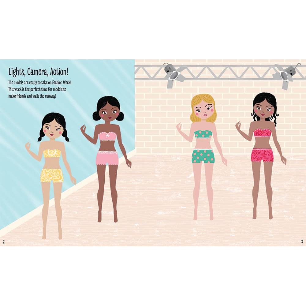 My Sticker Dress-Up: Fashionista: Reusable Sticker Activity Book for Endless Creative Play!