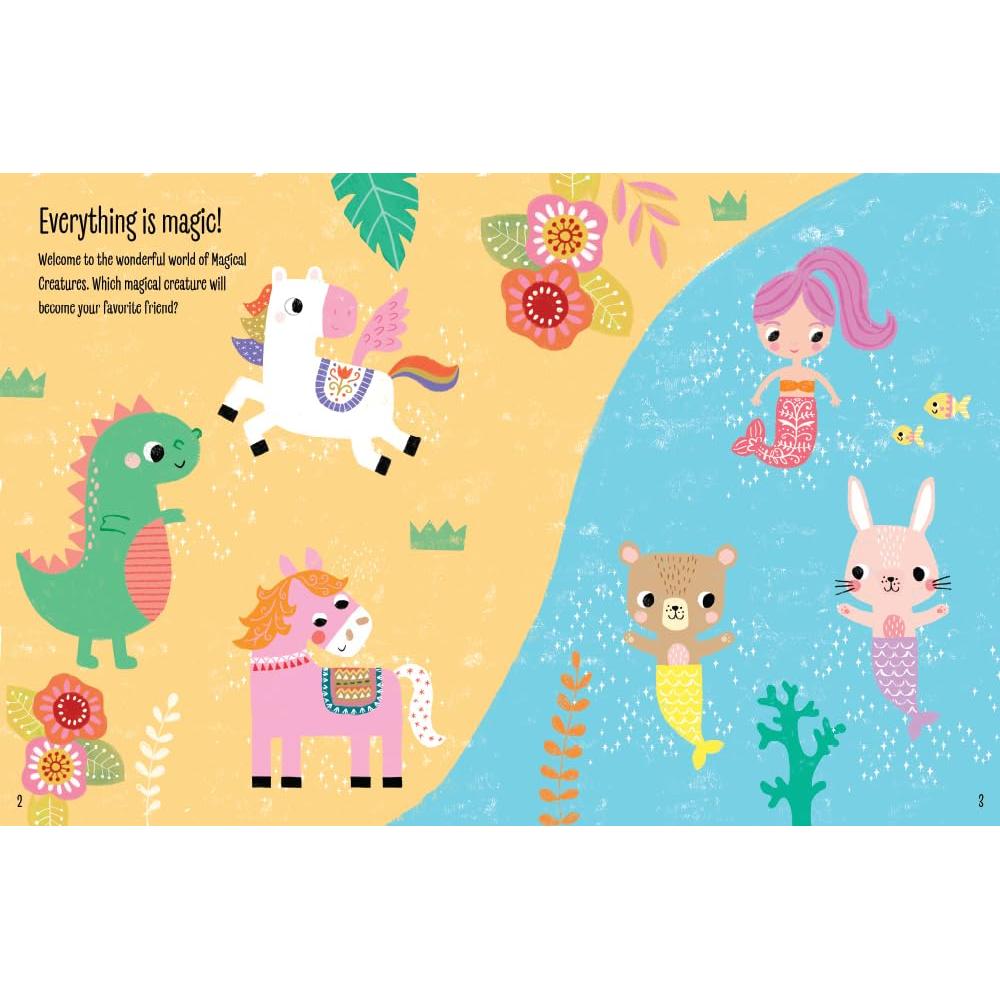 My Sticker Dress-Up: Magical Creatures: Reusable Sticker Activity Book for Endless Creative Play!