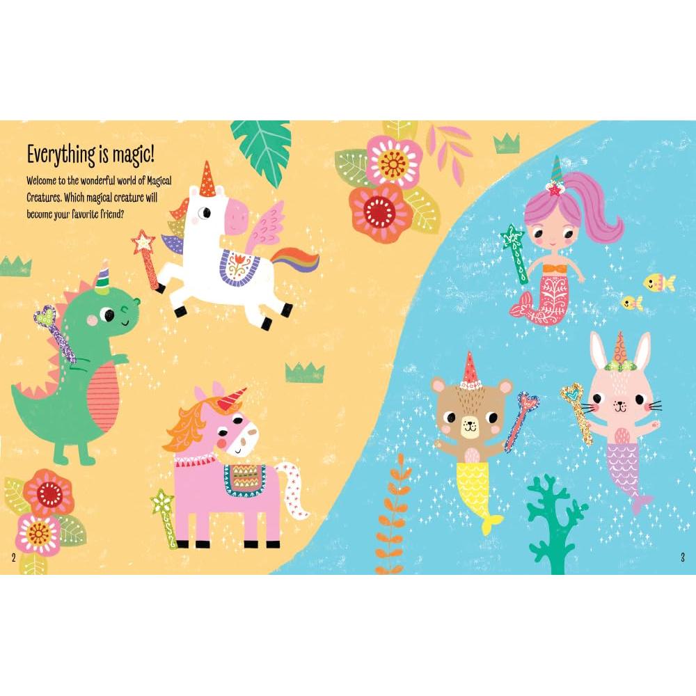 My Sticker Dress-Up: Magical Creatures: Reusable Sticker Activity Book for Endless Creative Play!