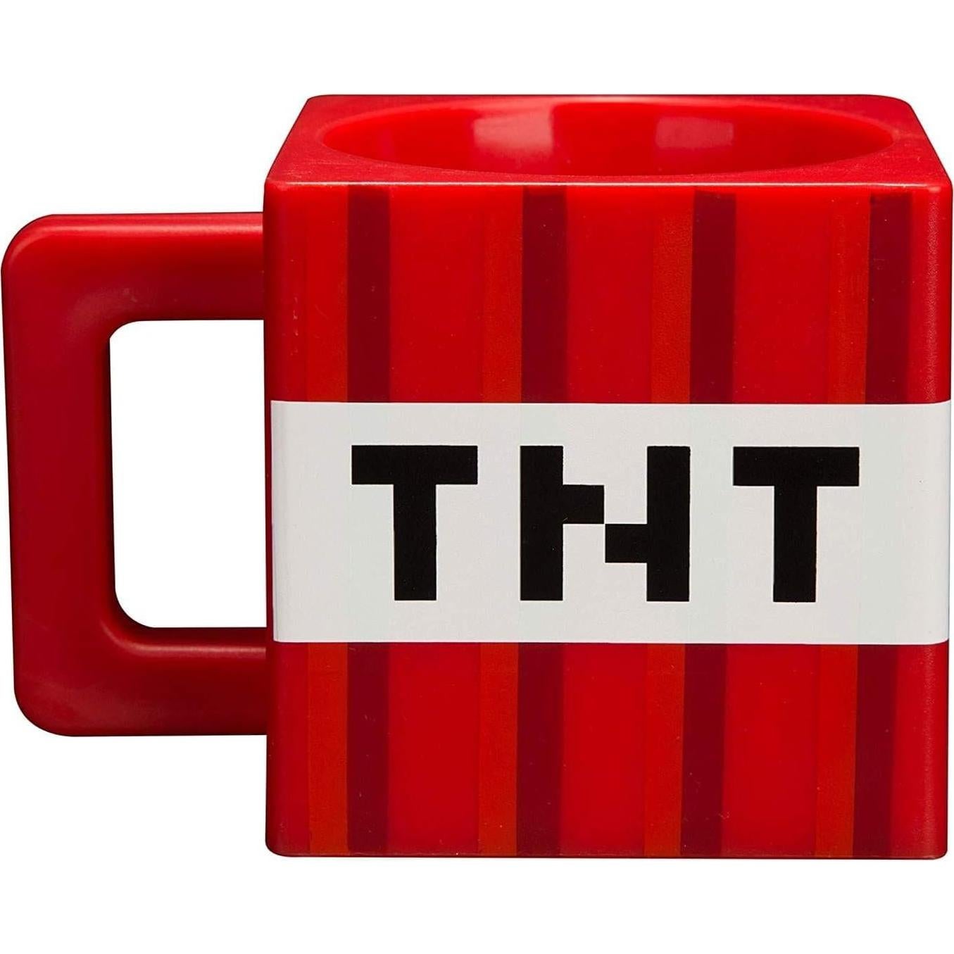 Taza de Bloque TNT Minecraft 290 ml Plástico Multicolor