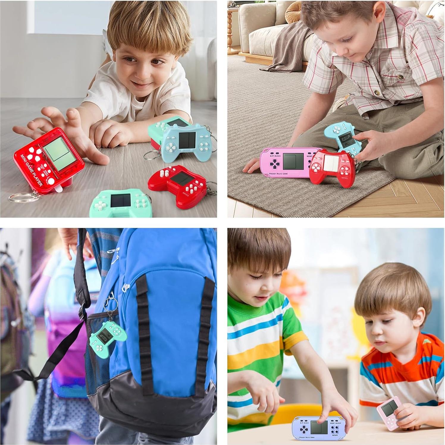 18 Llaveros de Videojuegos Arcade SSRMX para Niños