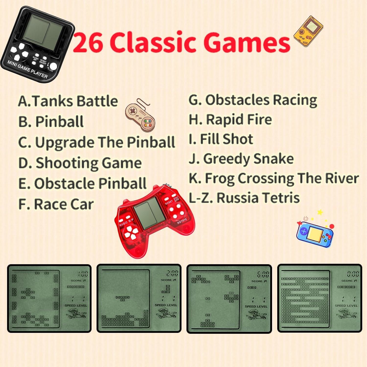 18 Llaveros de Videojuegos Arcade SSRMX para Niños