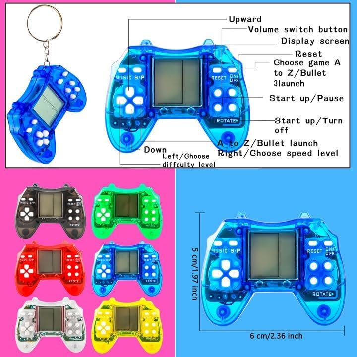 Paquete de 18 Llavero Mini Controladores Conagel 6 Colores