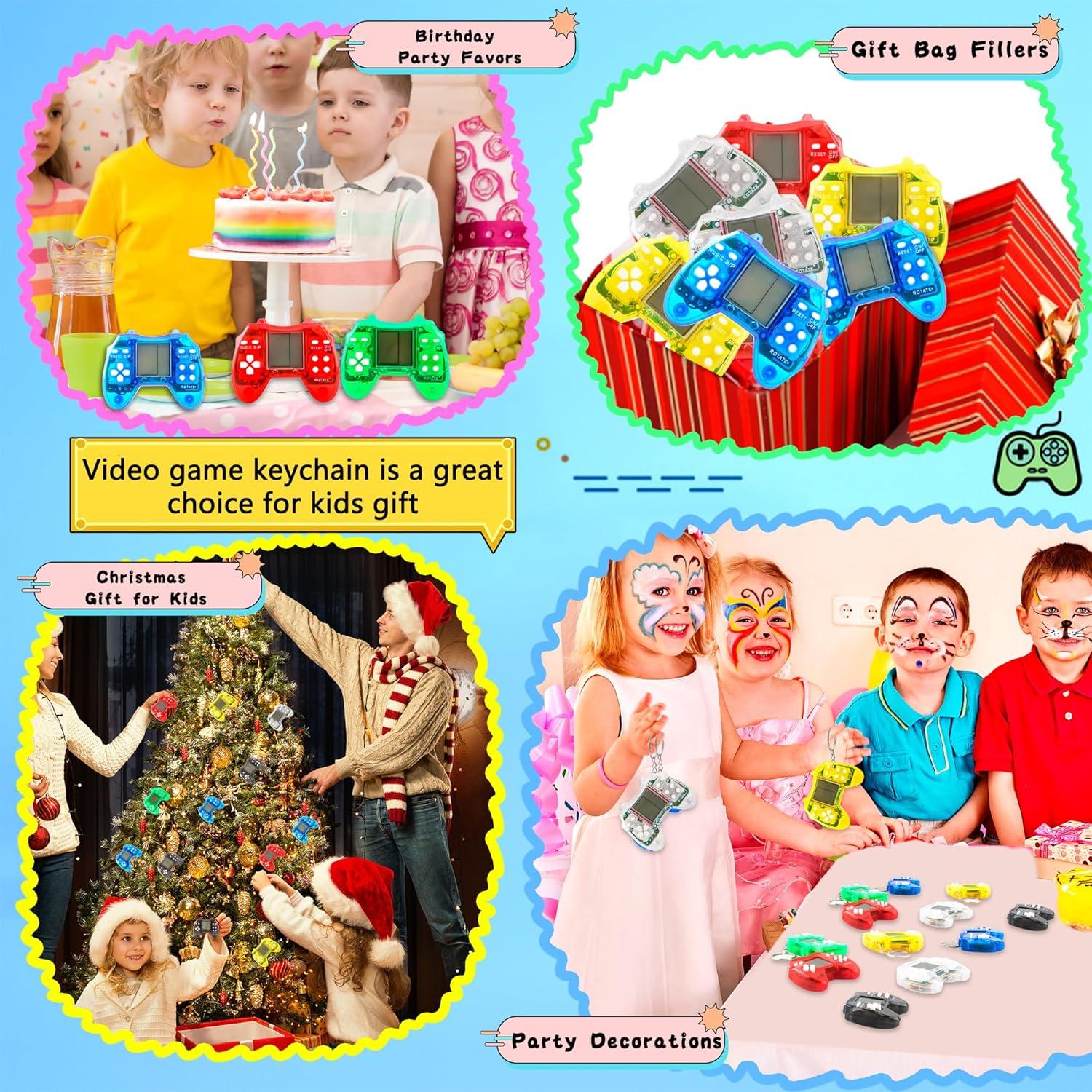 Paquete de 18 Llavero Mini Controladores Conagel 6 Colores