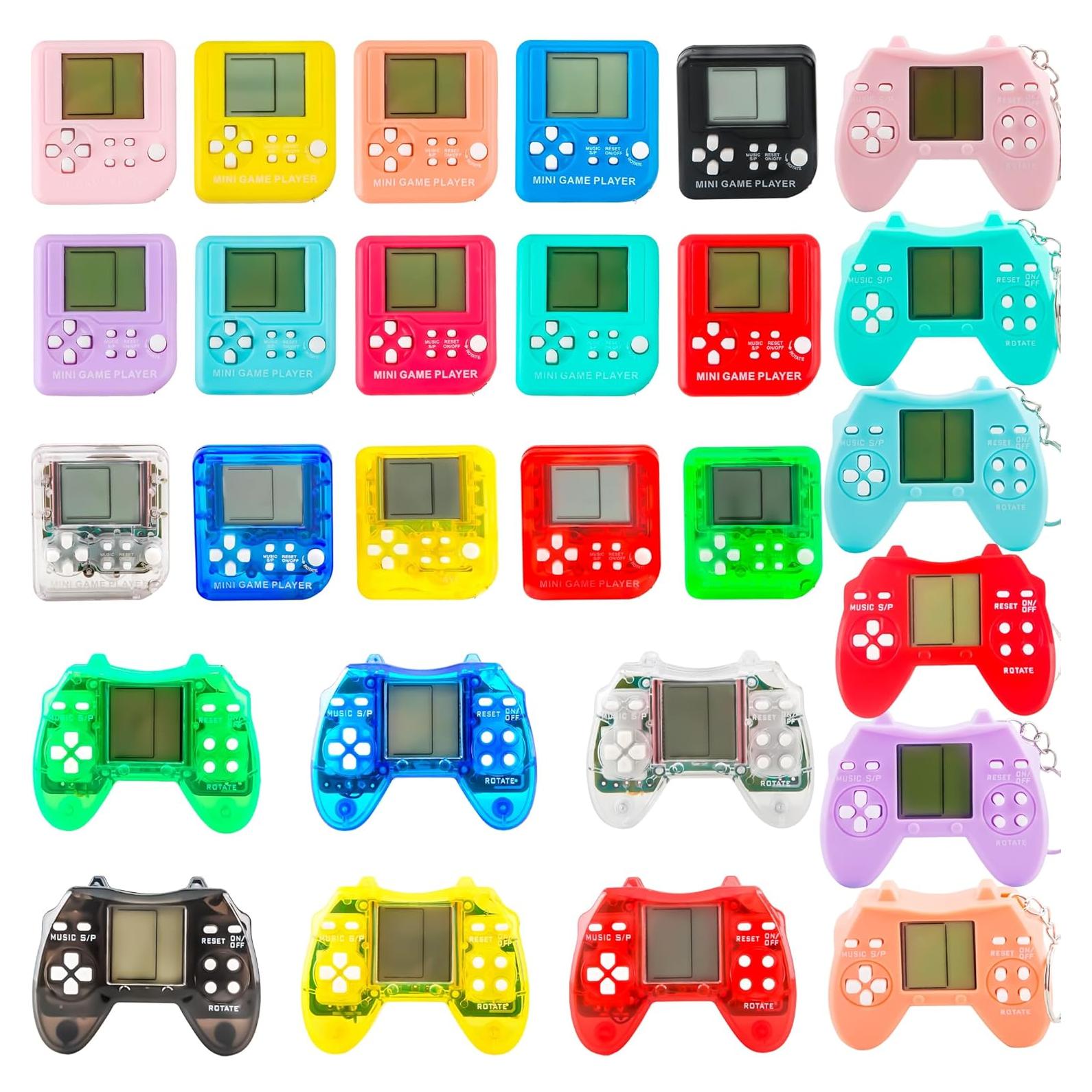 27 Llaveros Mini de Videojuegos Conagel Multicolores