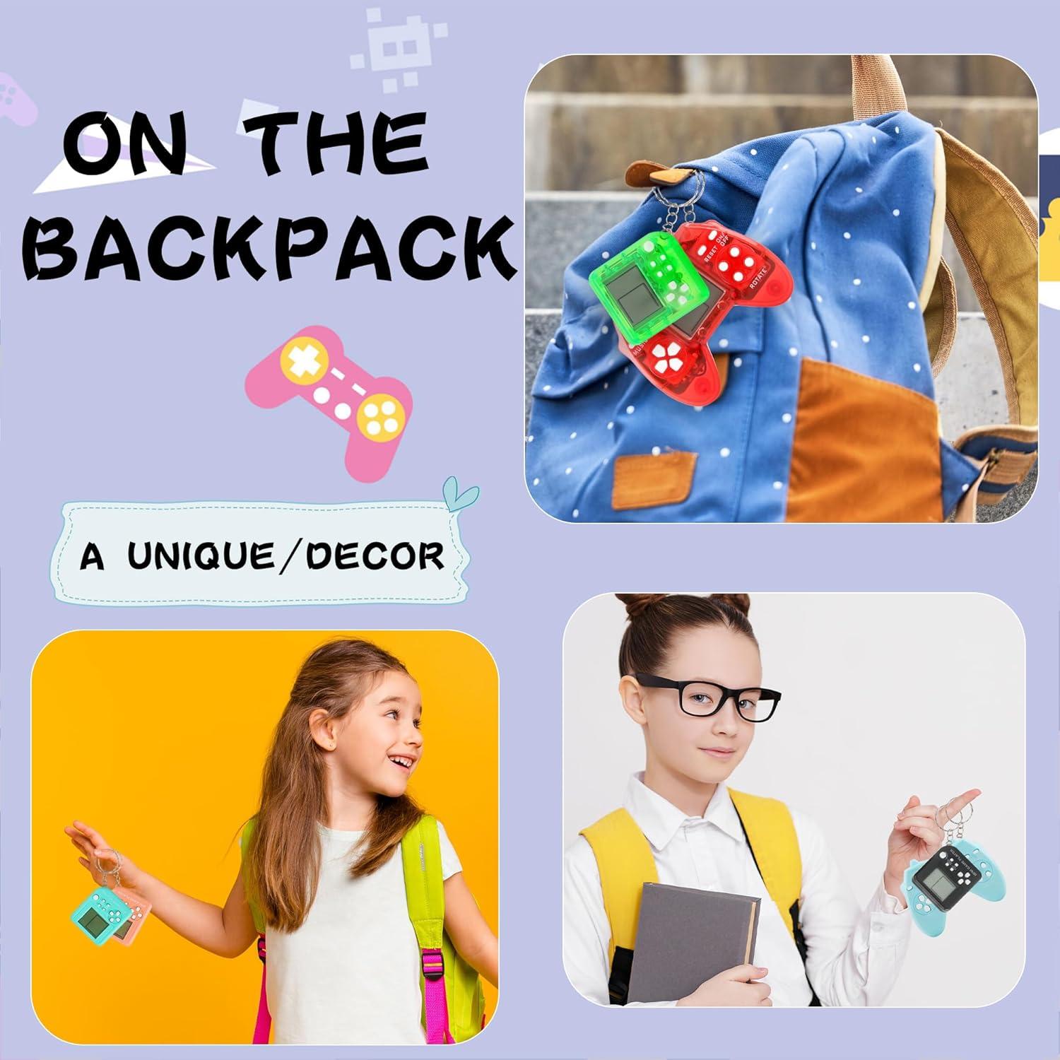 27 Llaveros Mini de Videojuegos Conagel Multicolores