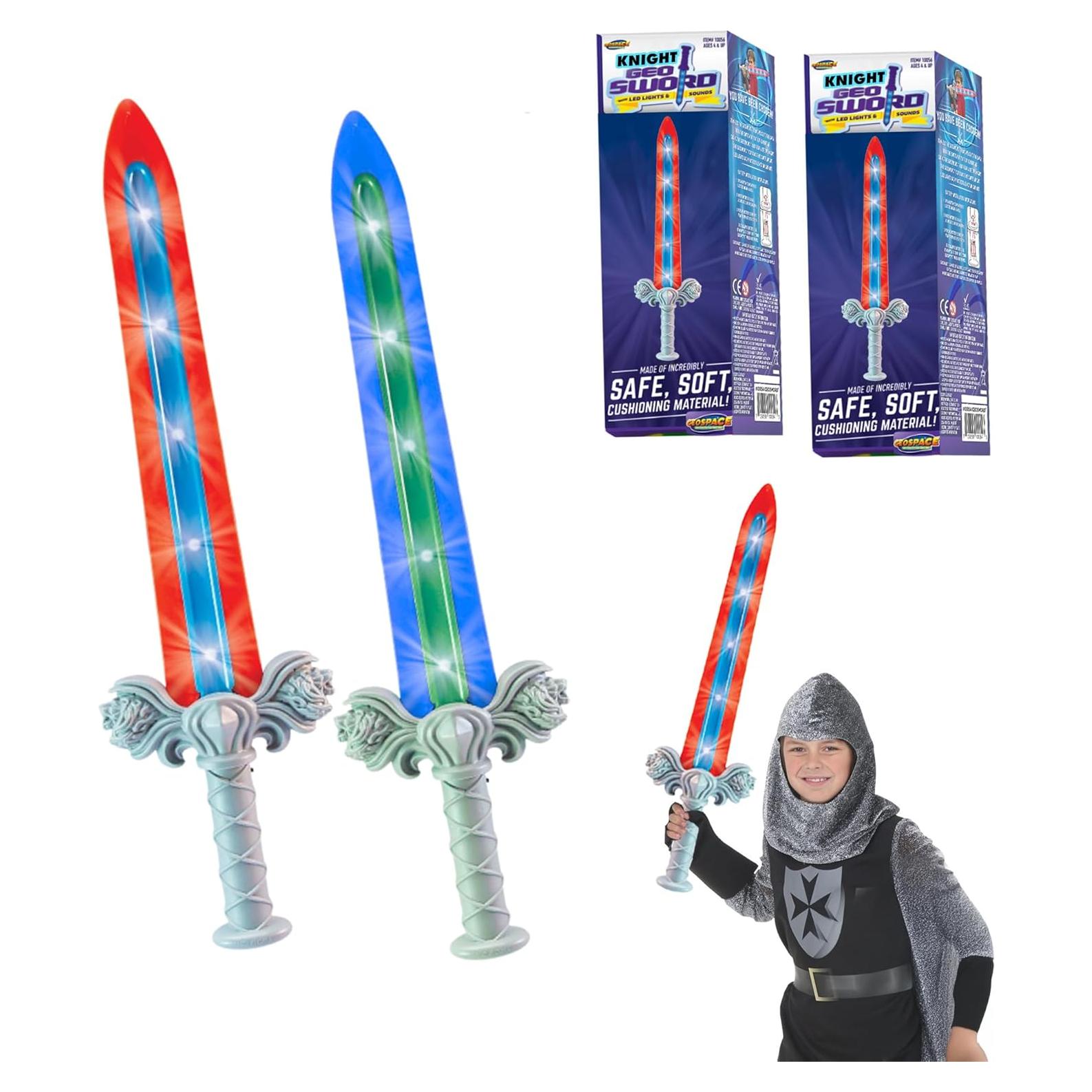 Espada de Juguete Geospace GeoSword 58 cm con Luces y Sonidos