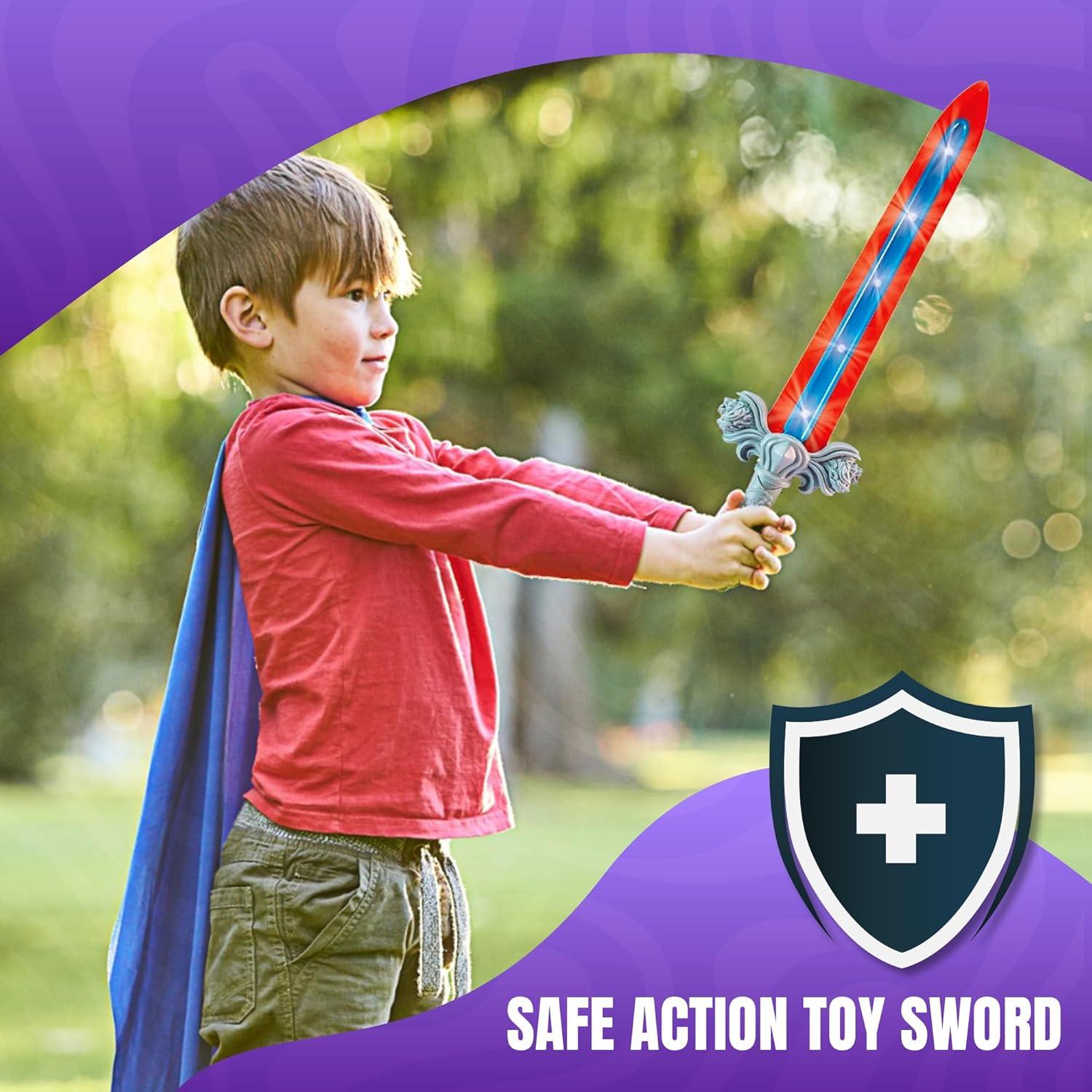 Espada de Juguete Geospace GeoSword 58 cm con Luces y Sonidos