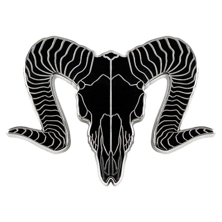 Pin de Esmalte Calavera de Cabra Pinsanity 3.81 cm