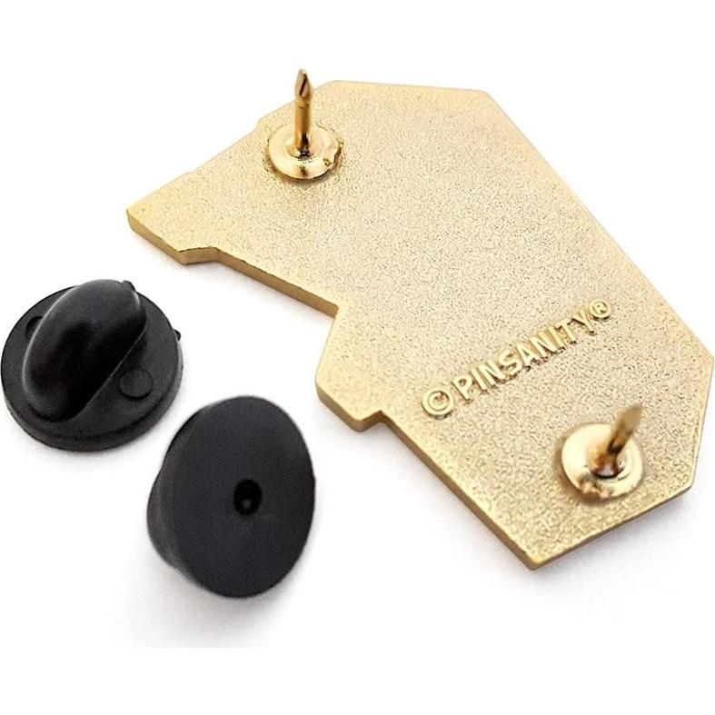 Pin de solapa retro arcade Pinsanity 3.49 cm cobre