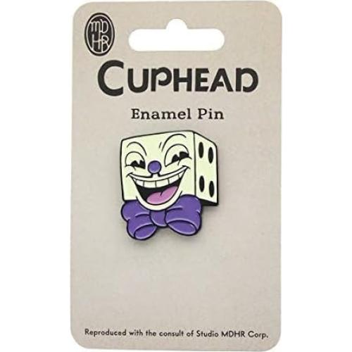 Pin de Esmalte King Dice Cuphead - Just Funky - 32.3x19.3cm