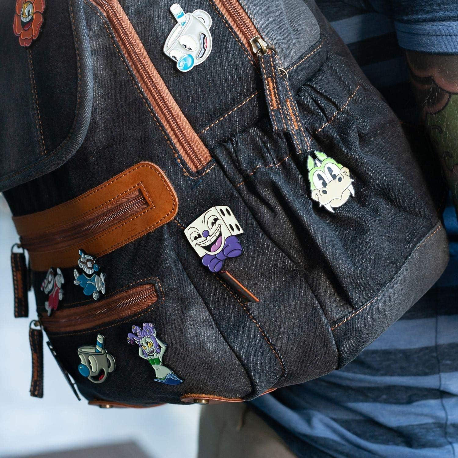 Pin de Esmalte King Dice Cuphead - Just Funky - 32.3x19.3cm