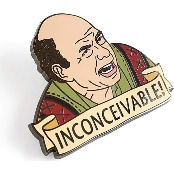 Pin de Solapa de Esmalte Pinsanity 'Inconceivable' 4.45cm