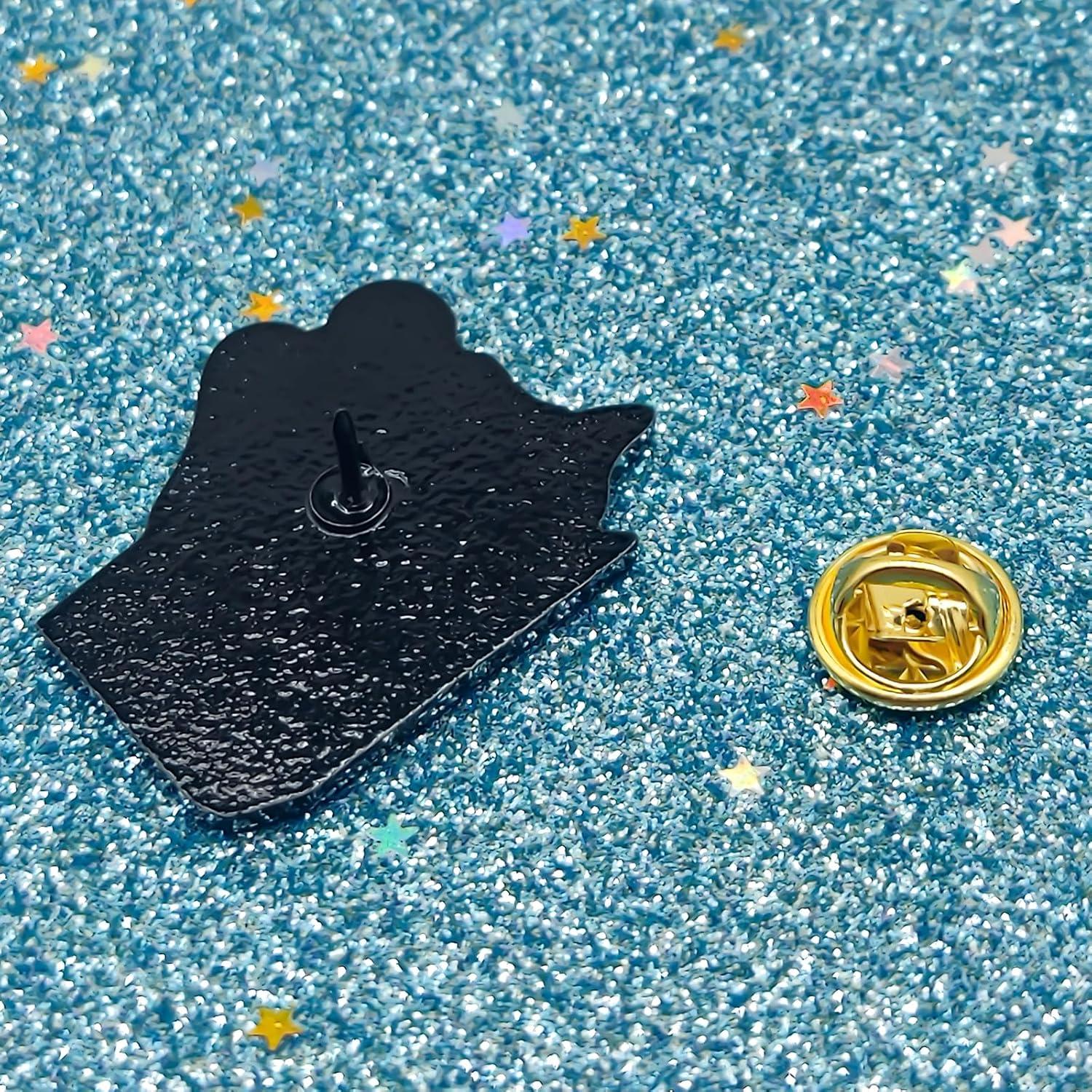 Pin de Insignia de Mapache Bonito - Esmalte - 2.79 cm