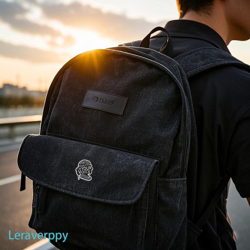 Pin de esmalte Leraverppy 'Expresa tu opinión' 3x2.4cm