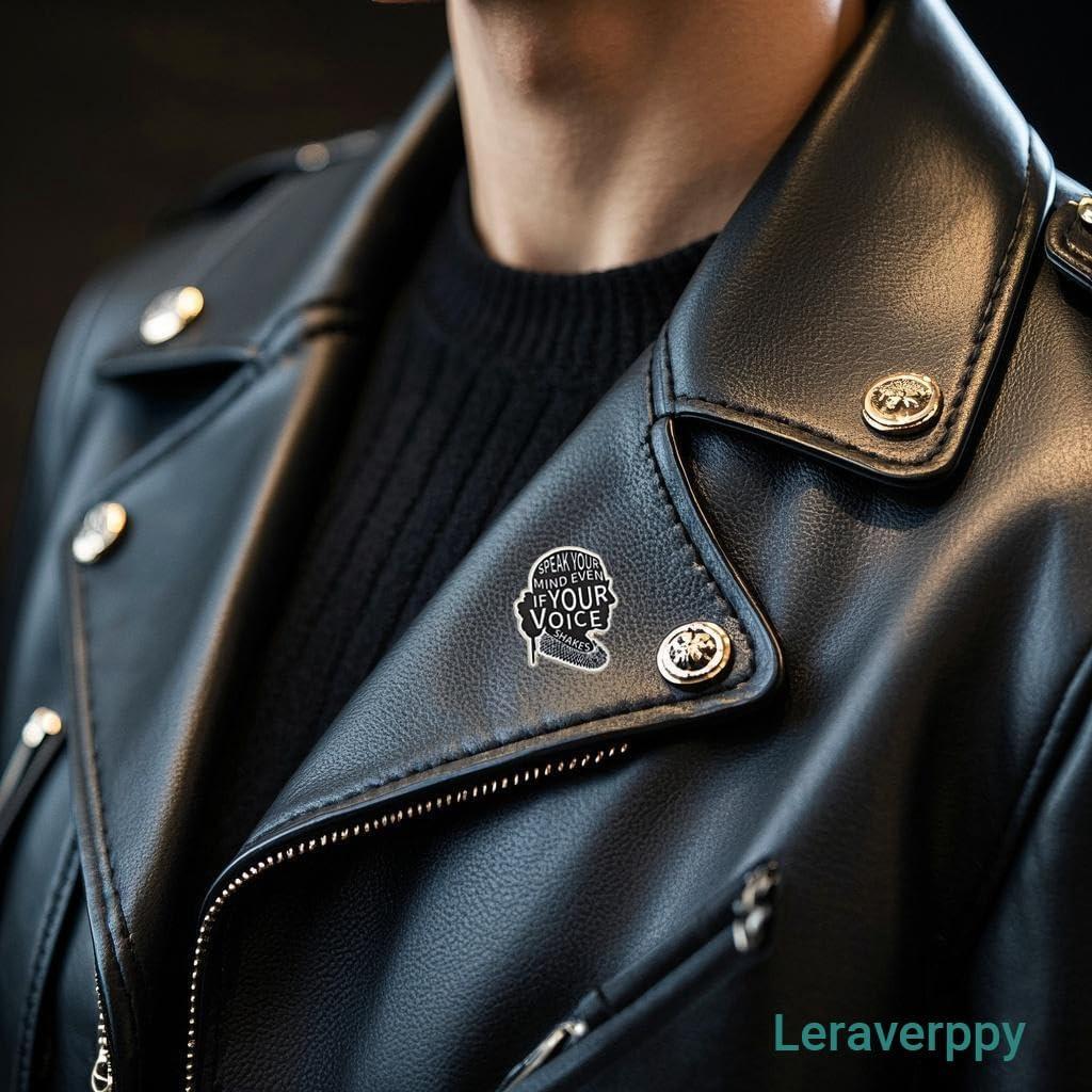 Pin de esmalte Leraverppy 'Expresa tu opinión' 3x2.4cm