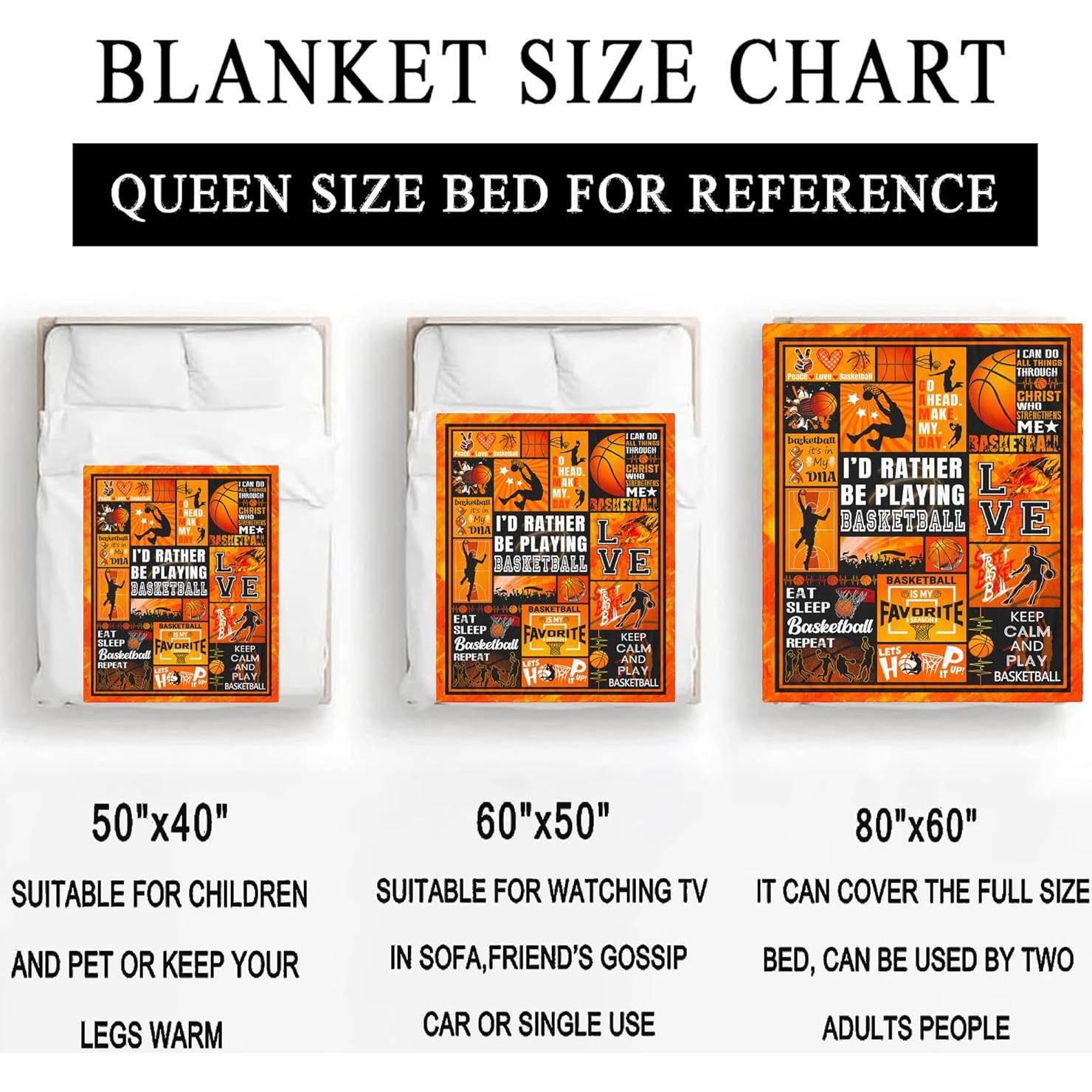 Manta de Baloncesto Yndurgtyo 203x152cm Franela Suave