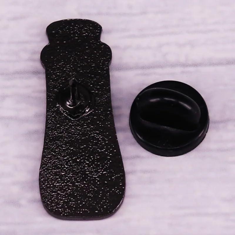 Extracto de Llama Pin de Esmalte Emperador Unisex