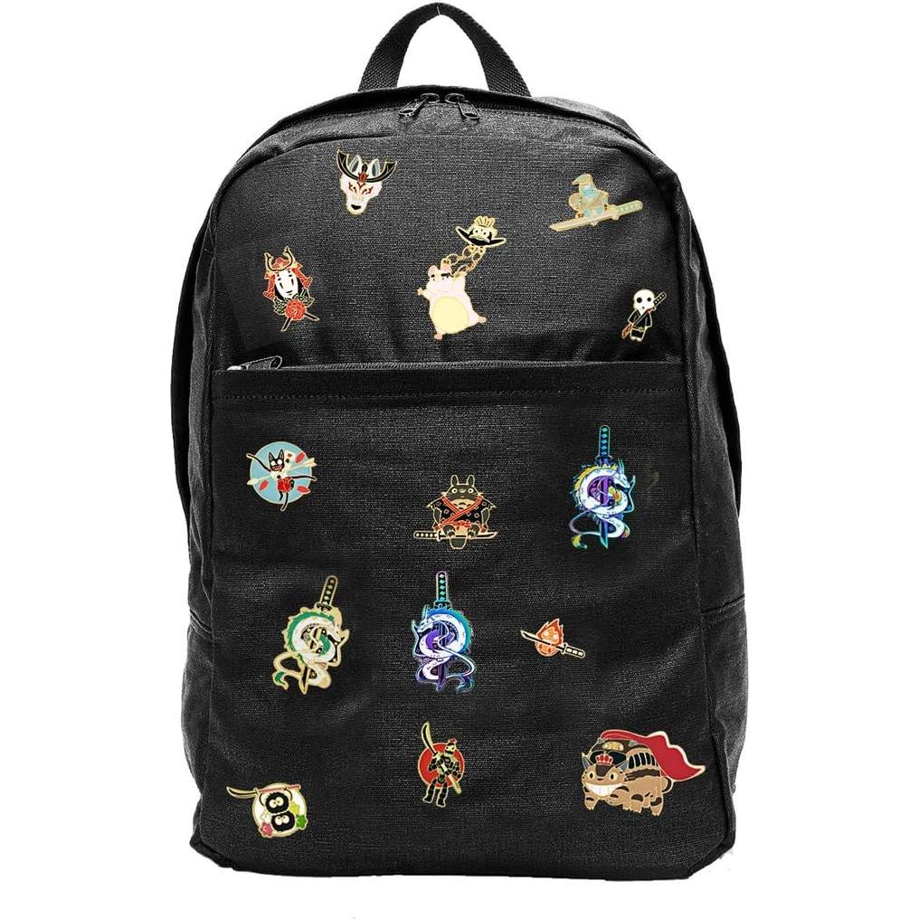 Pin de Esmalte Haku Dragón Samurai Ghibli Dorado 2.67x5.08cm