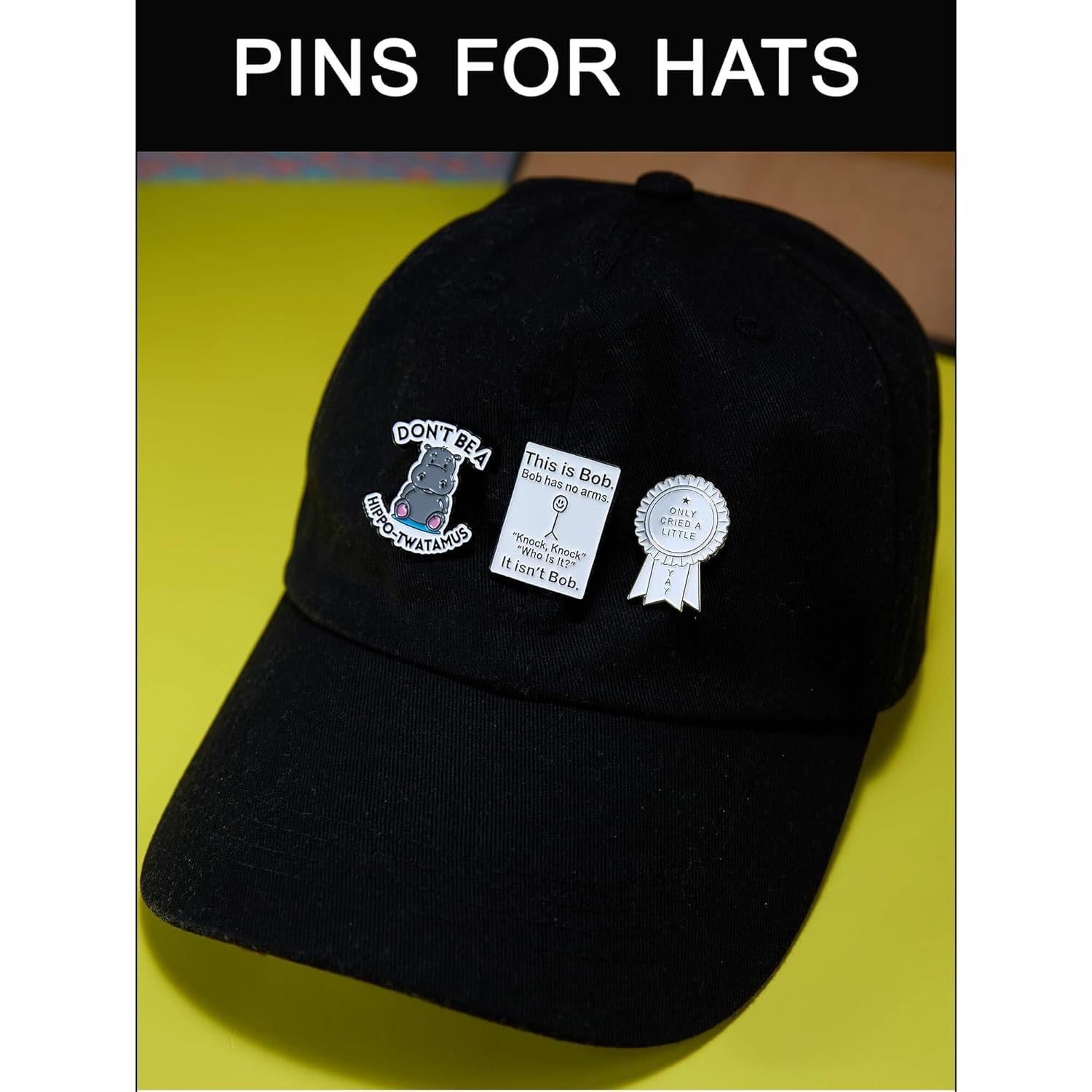 Conjunto de 20 Pines de Esmalte Divertidos - Regalo Creativo