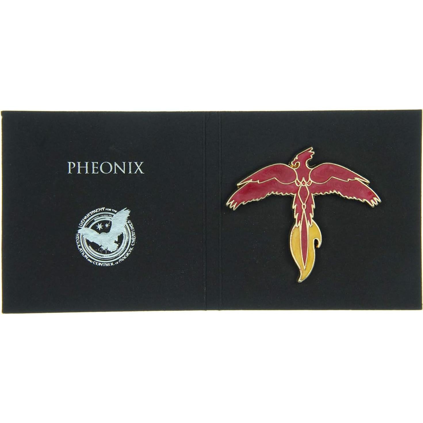 Pin de Esmalte Fawkes Phoenix Harry Potter Loot Crate