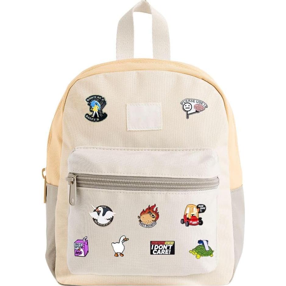 Set de 16 Pines de Esmalte Divertidos YJ PREMIUMS para Ropa