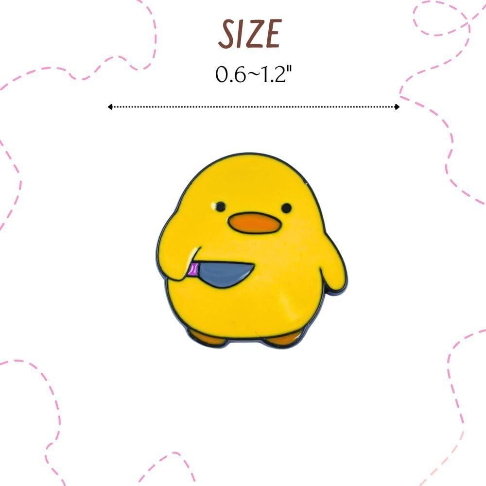 Set de 16 Pines de Esmalte Divertidos YJ PREMIUMS para Ropa