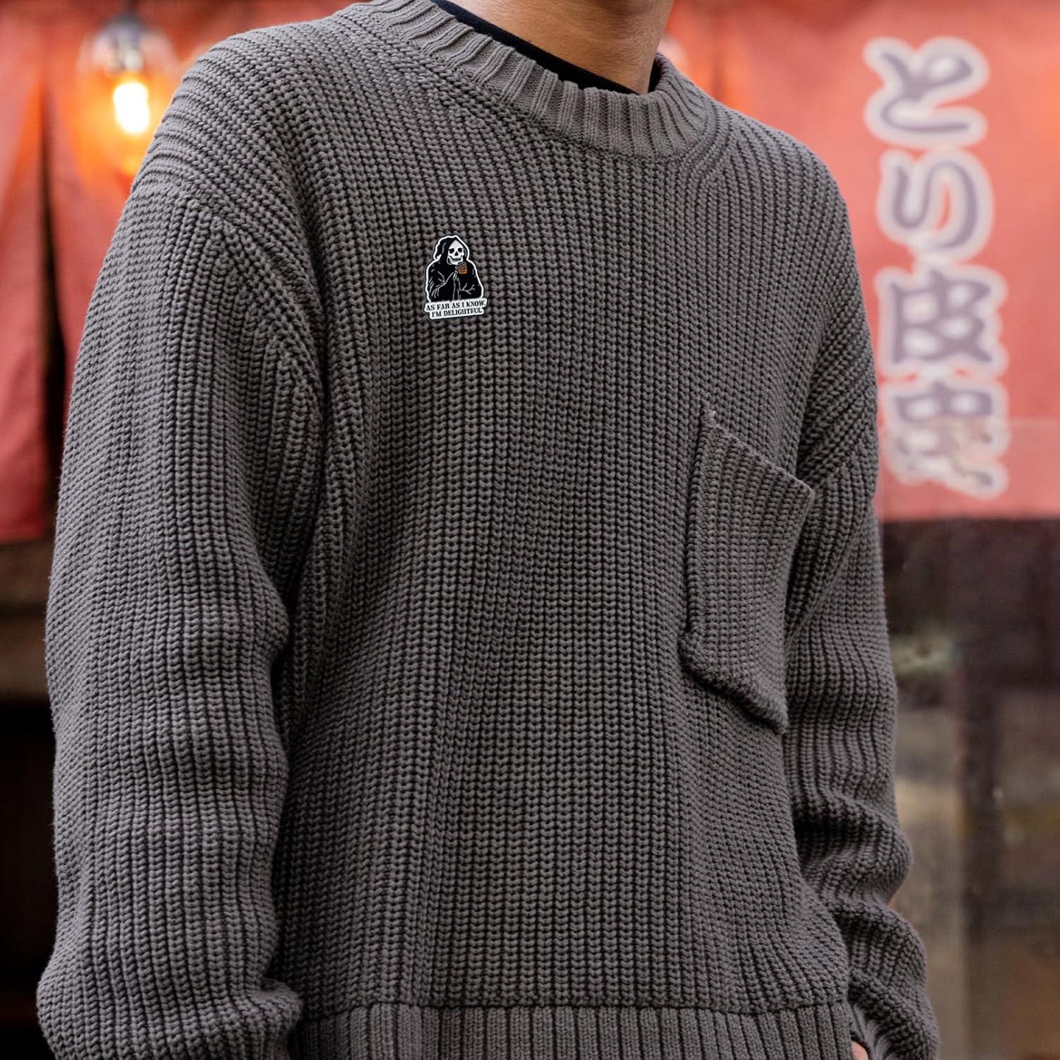 Pin de Esqueleto Divertido Alzombi 3.81 cm Insignia de Solapa