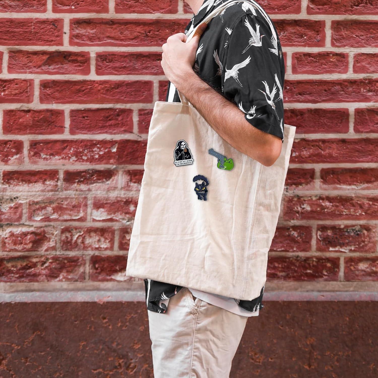 Pin de Esqueleto Divertido Alzombi 3.81 cm Insignia de Solapa